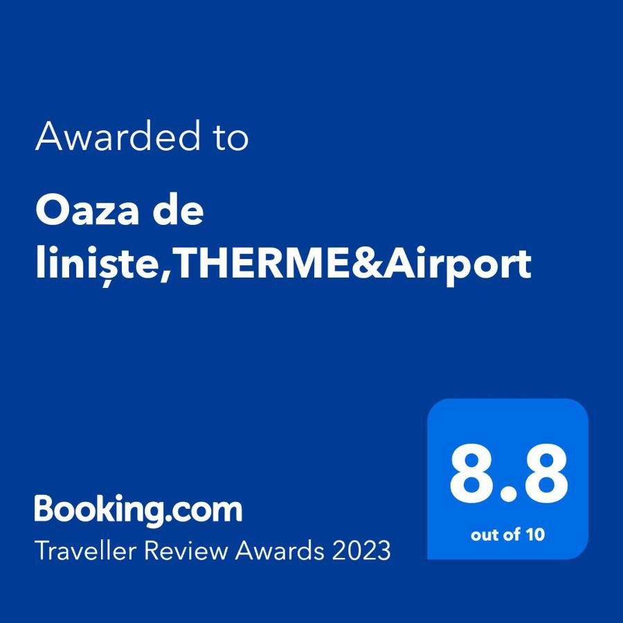 Oaza De Liniste,Therme&Airport Corbeanca Bagian luar foto